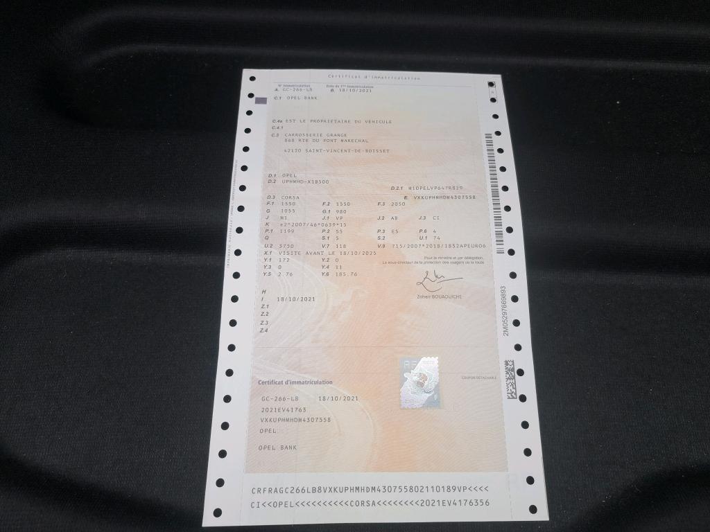 Opel Corsa 1.2 75 ch BVM5 Edition Business 2021