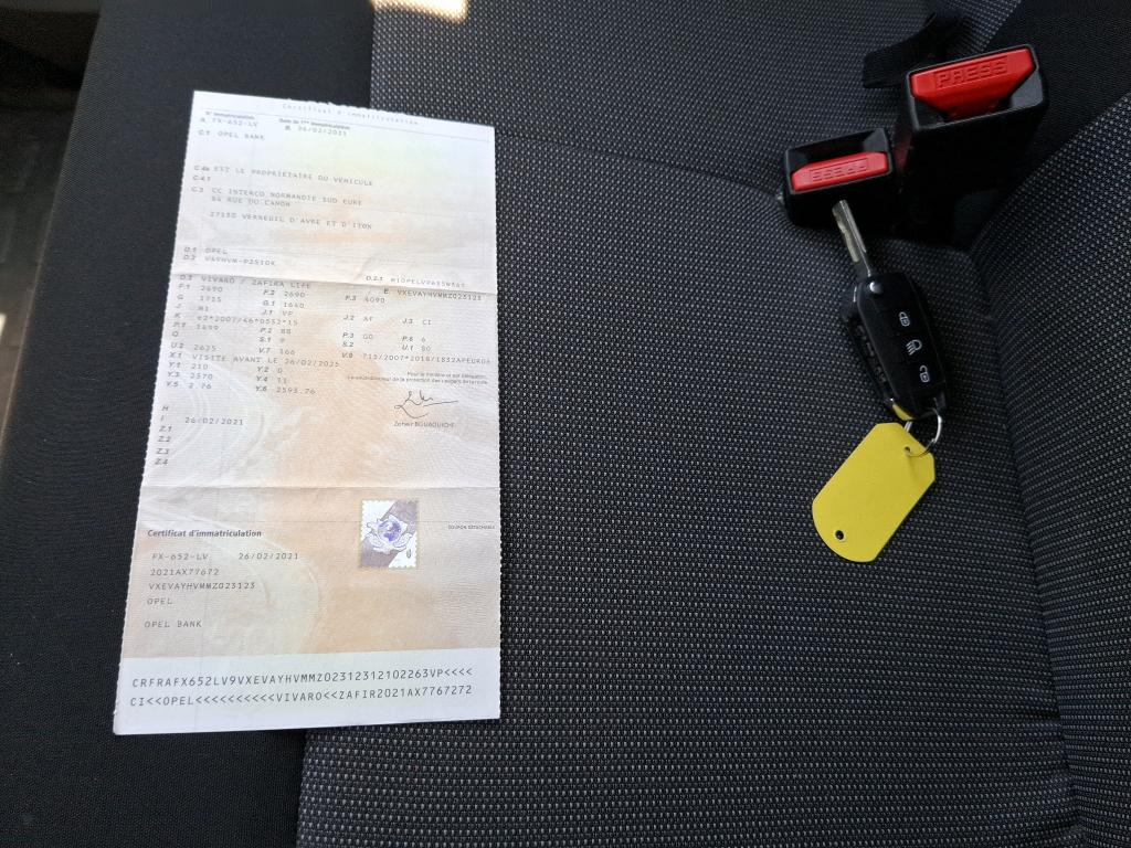 Opel Vivaro Combi L1 1.5 Diesel 120 ch  2021