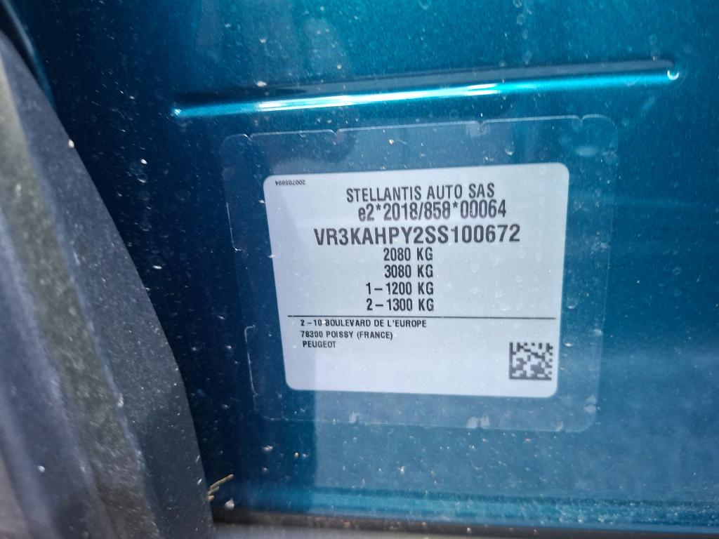 Peugeot 3008 Hybrid 145 e-DCS6 Allure 2025