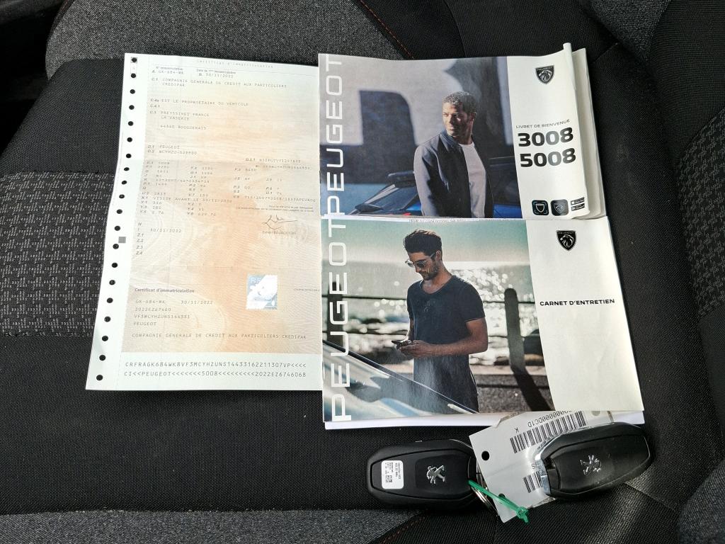 Peugeot 5008 BlueHDi 130ch S&S EAT8 Active Pack 2022