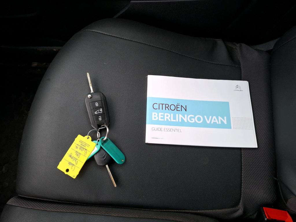 Citroen BERLINGO VAN M 650 BLUEHDI 100 S&S BVM5 CLUB 2020