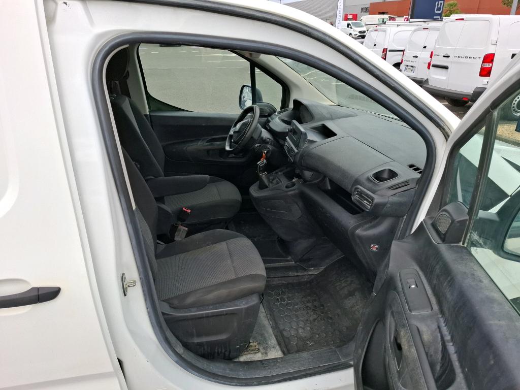 Peugeot PARTNER FOURGON STANDARD 650 KG BLUEHDI 100 BVM5 PREMIUM 2019