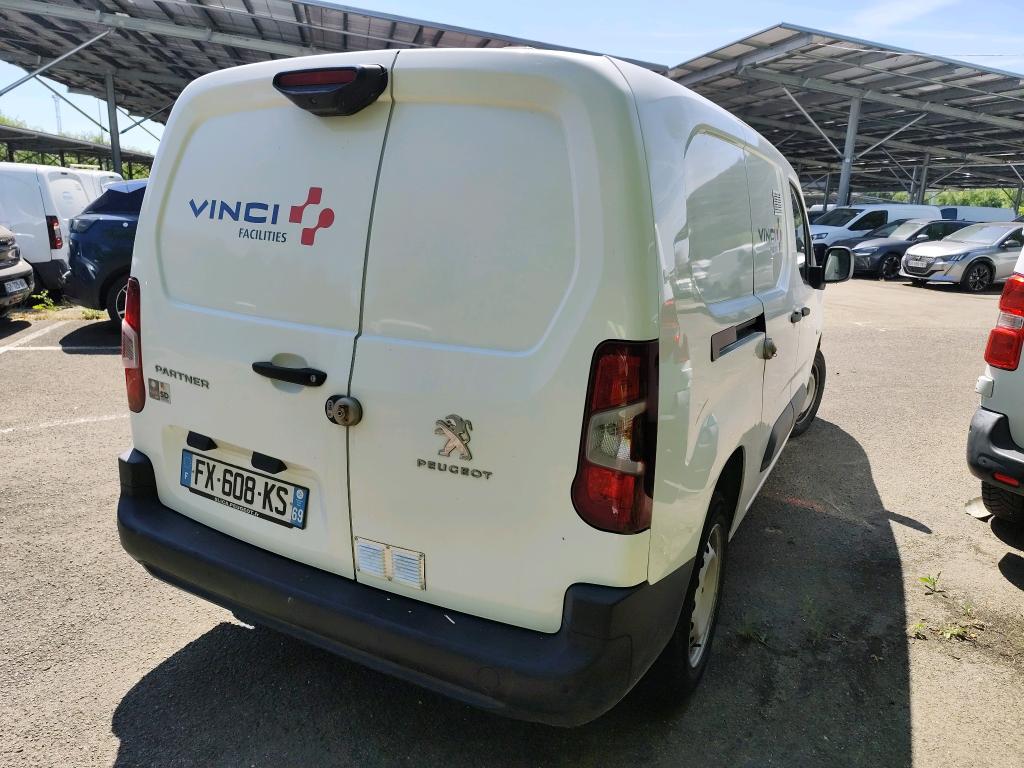 Peugeot PARTNER FOURGON LONG 950 KG BLUEHDI 100 S&S BVM5 ASPHALT 2021