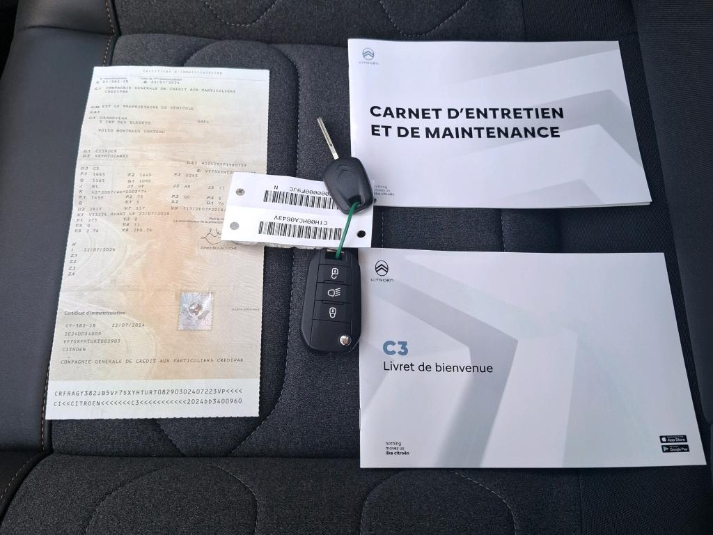 Citroen C3 BlueHDi 100 ch BVM6 Plus 2024