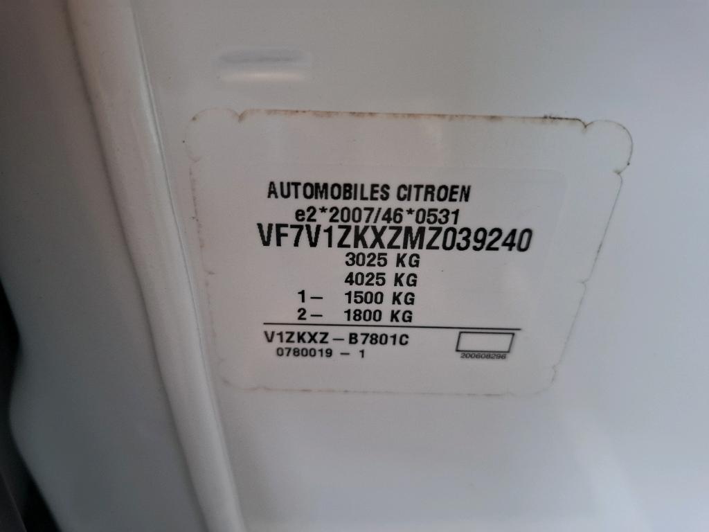 Citroen E-JUMPY FGN M 100 KW (136 CH) BATTERIE 75 KWH CLUB 2021