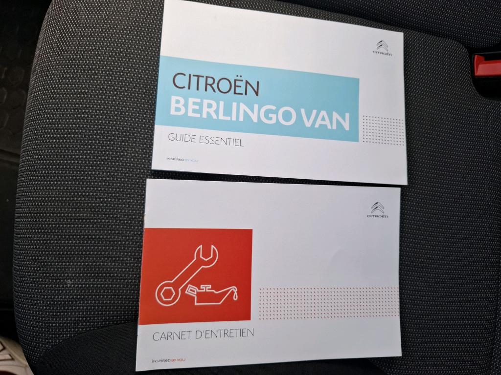 Citroen BERLINGO VAN M 650 BLUEHDI 100 S&S BVM5 CLUB 2020