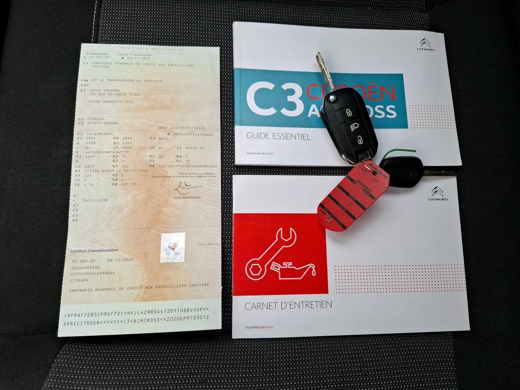 Citroen C3 Aircross BlueHDi 100 S&S BVM6 Feel Business 2020