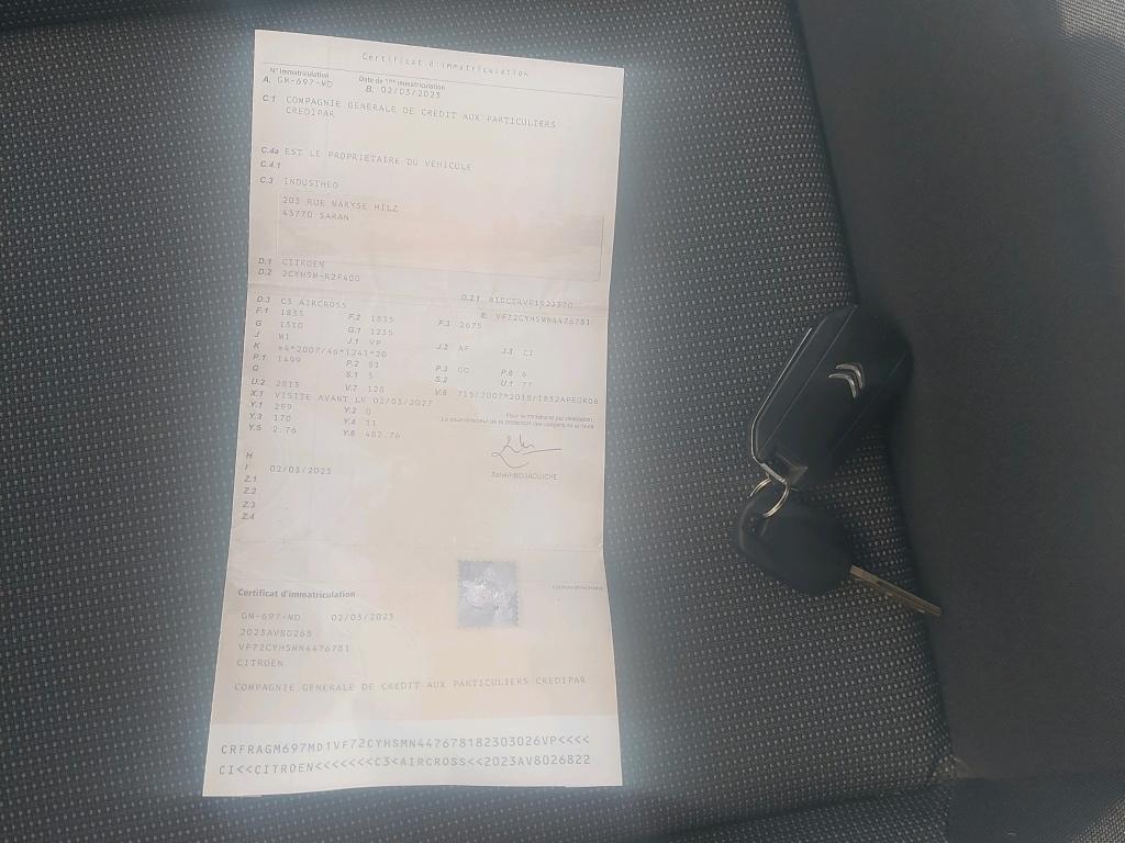 Citroen C3 Aircross BlueHDi 110 S&S BVM6 C-Series 2023