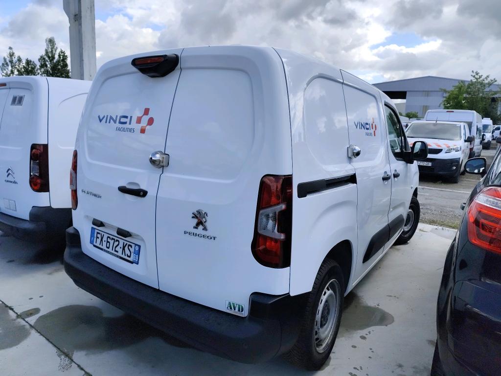 Peugeot PARTNER FOURGON STANDARD 650 KG BLUEHDI 100 S&S BVM5 ASPHALT 2021