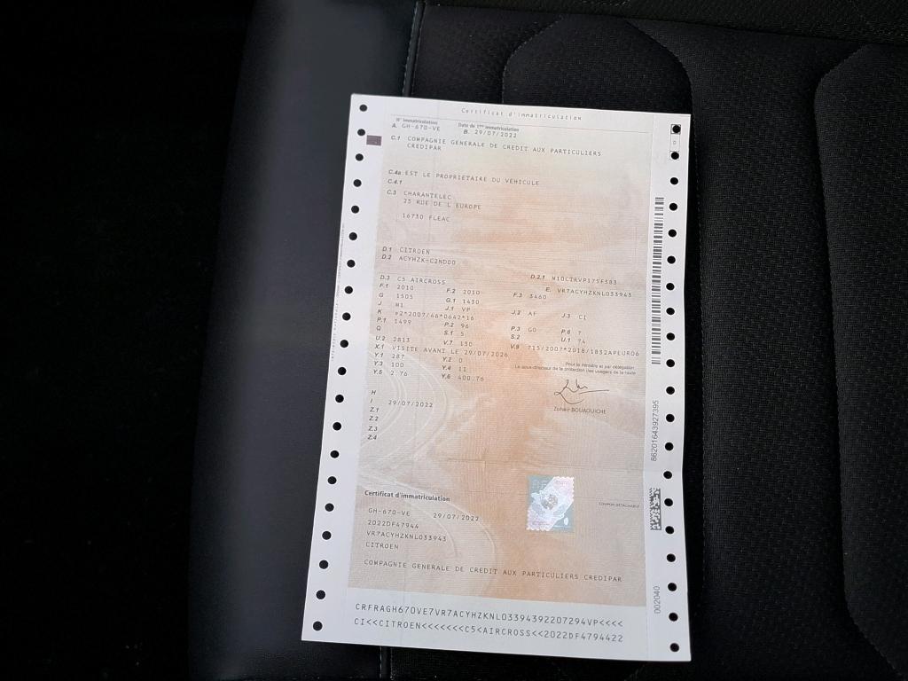 Citroen C5 Aircross BlueHDi 130 S&S BVM6 Feel 2022