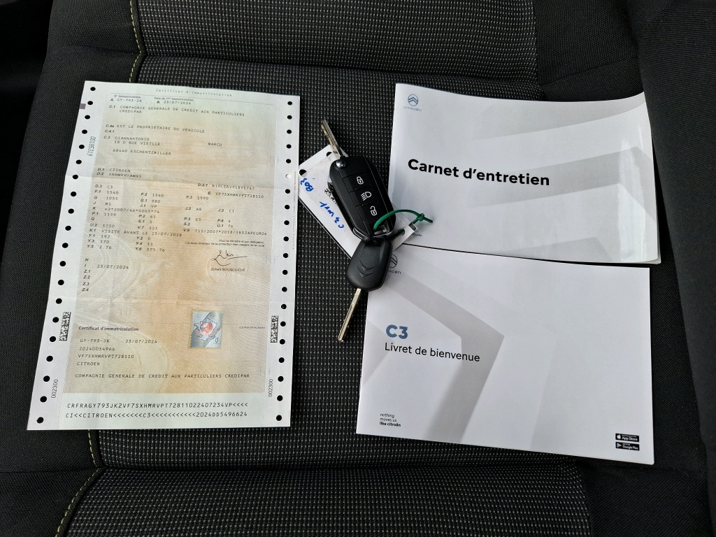 Citroen C3 PureTech 83 ch BVM5 Max 2024