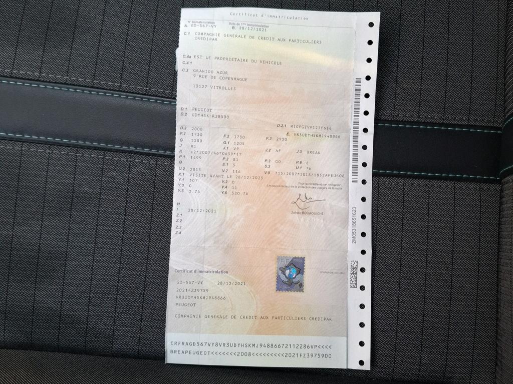 Peugeot 2008 BlueHDi 110 S&S BVM6 Allure 2021