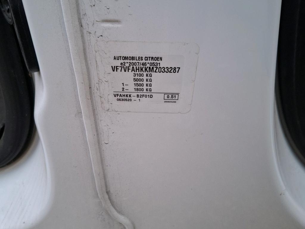 Citroen JUMPY FGN M BLUEHDI 120 S&S BVM6 DRIVER 340 NM 2021