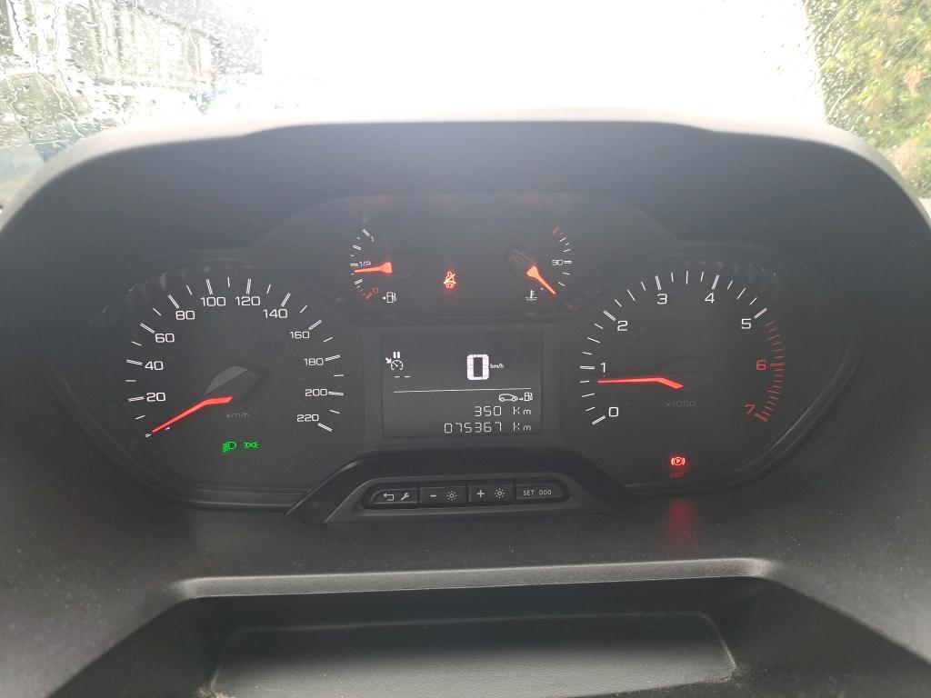 Peugeot PARTNER FOURGON STANDARD 650 KG BLUEHDI 100 S&S BVM5 PREMIUM 2020