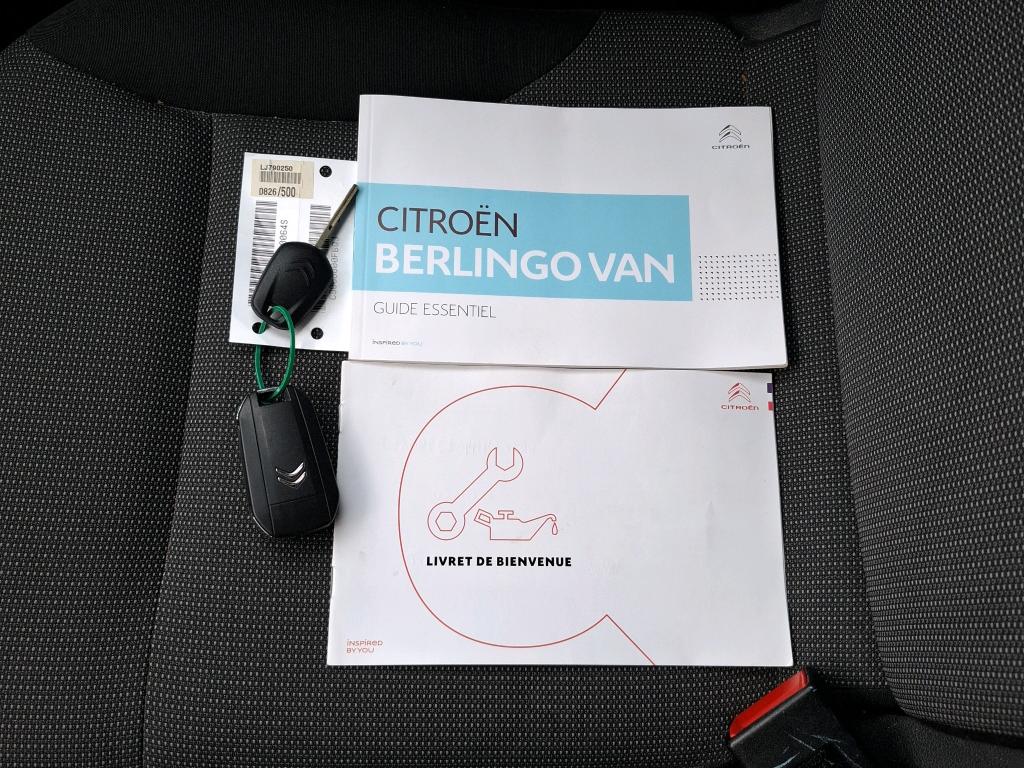Citroen BERLINGO VAN M 650 BLUEHDI 100 S&S BVM5 CLUB 2020