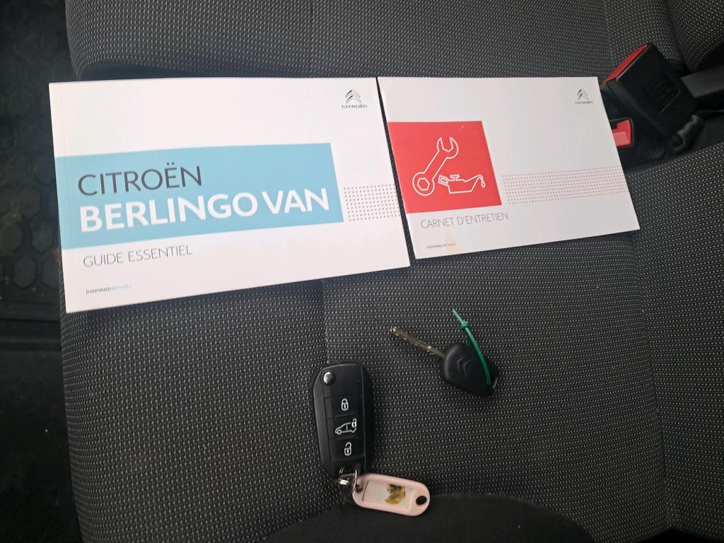 Citroen BERLINGO VAN M 650 BLUEHDI 100 S&S BVM5 CLUB 2019