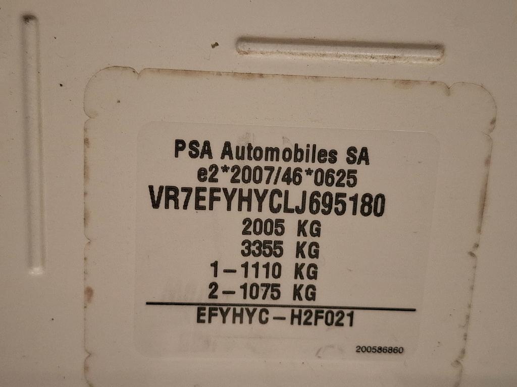 Citroen BERLINGO VAN M 650 BLUEHDI 100 S&S BVM5 CLUB 2020
