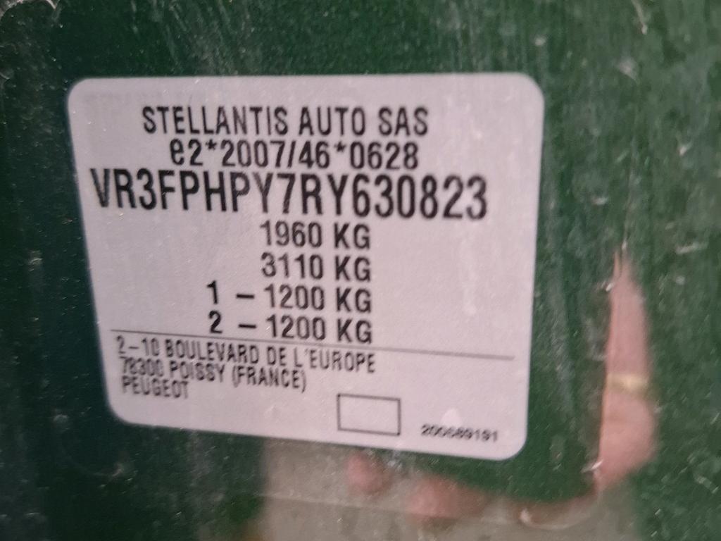 Peugeot 308 Hybrid 136 e-DCS6 GT 2024