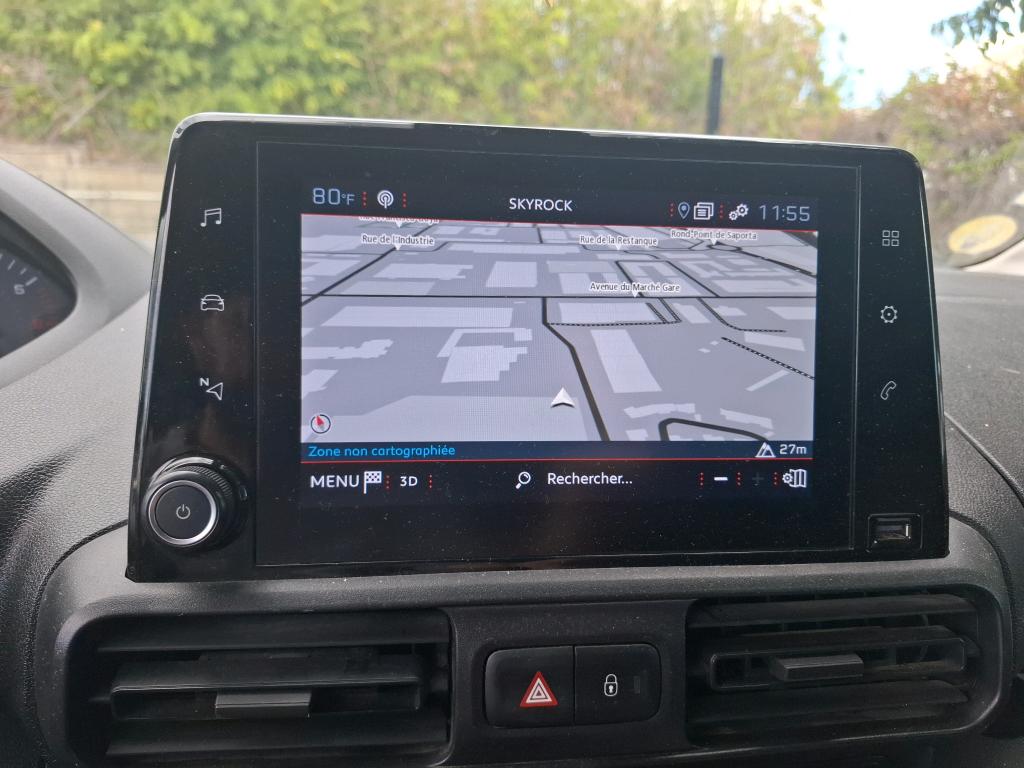 Peugeot PARTNER FOURGON STANDARD 650 KG BLUEHDI 100 S&S BVM5 ASPHALT 2021