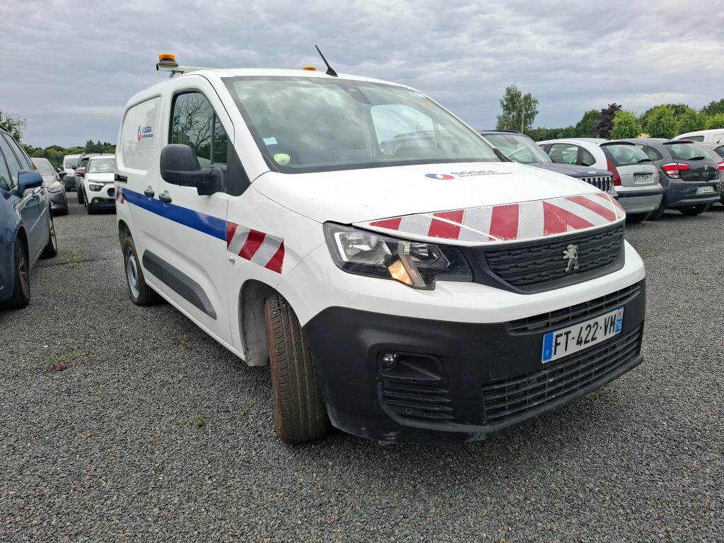 Peugeot PARTNER FOURGON STANDARD 1000 KG BLUEHDI 100 S&S BVM5 ASPHALT 2020