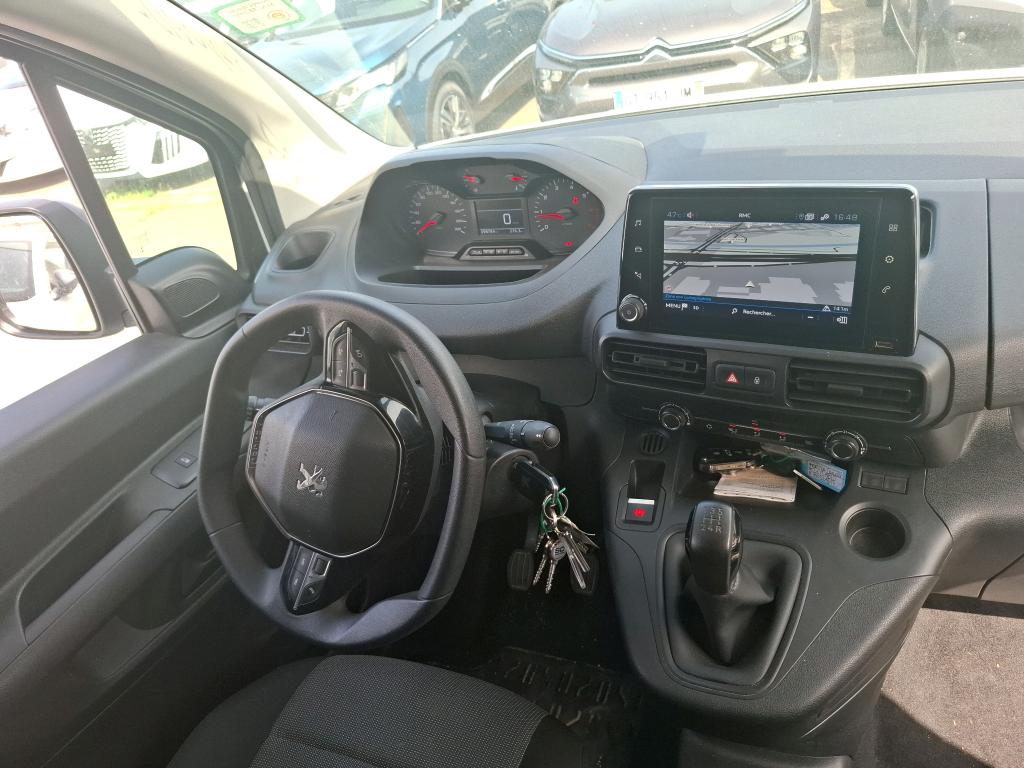 Peugeot PARTNER FOURGON STANDARD 650 KG BLUEHDI 100 S&S BVM5 ASPHALT 2020