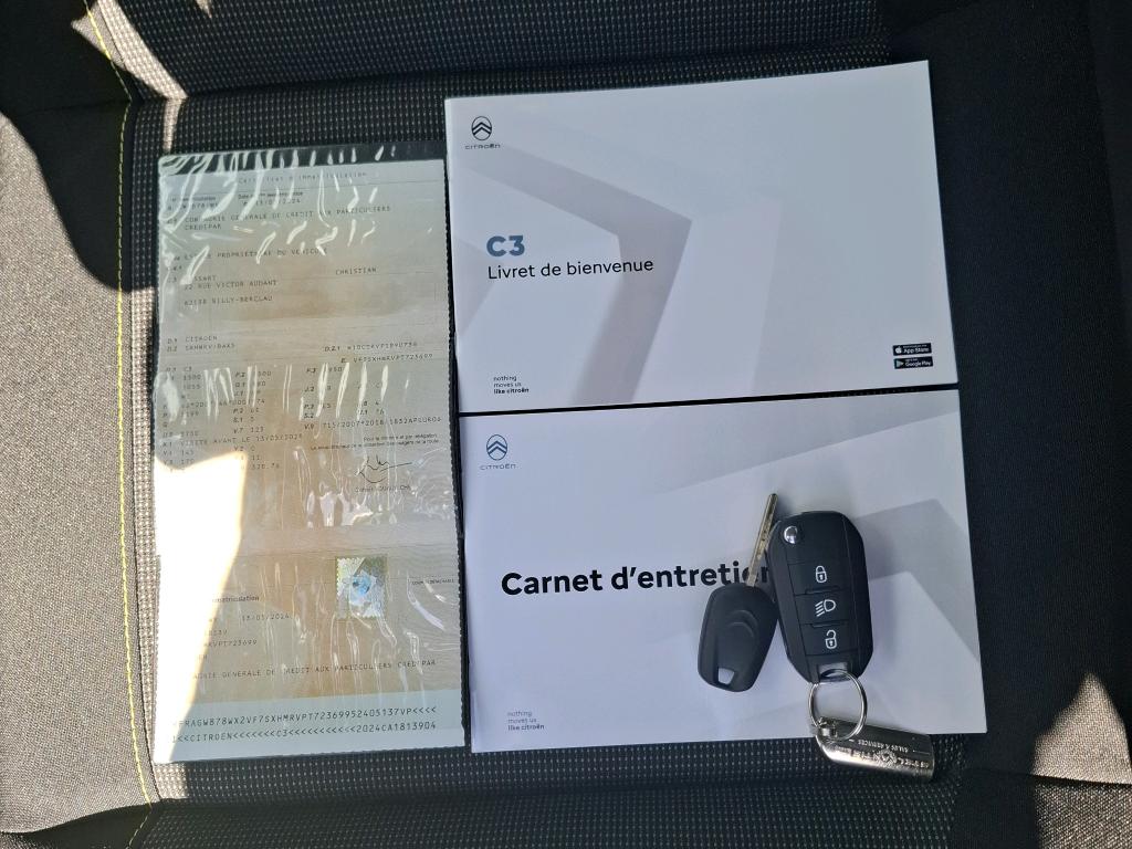 Citroen C3 PureTech 83 ch BVM5 You 2024