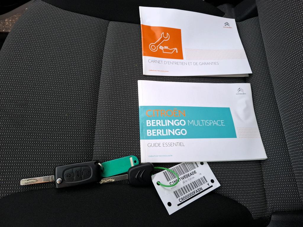Citroen BERLINGO CAB APPROFONDIE XL BLUEHDi 100 CONFORT 2018