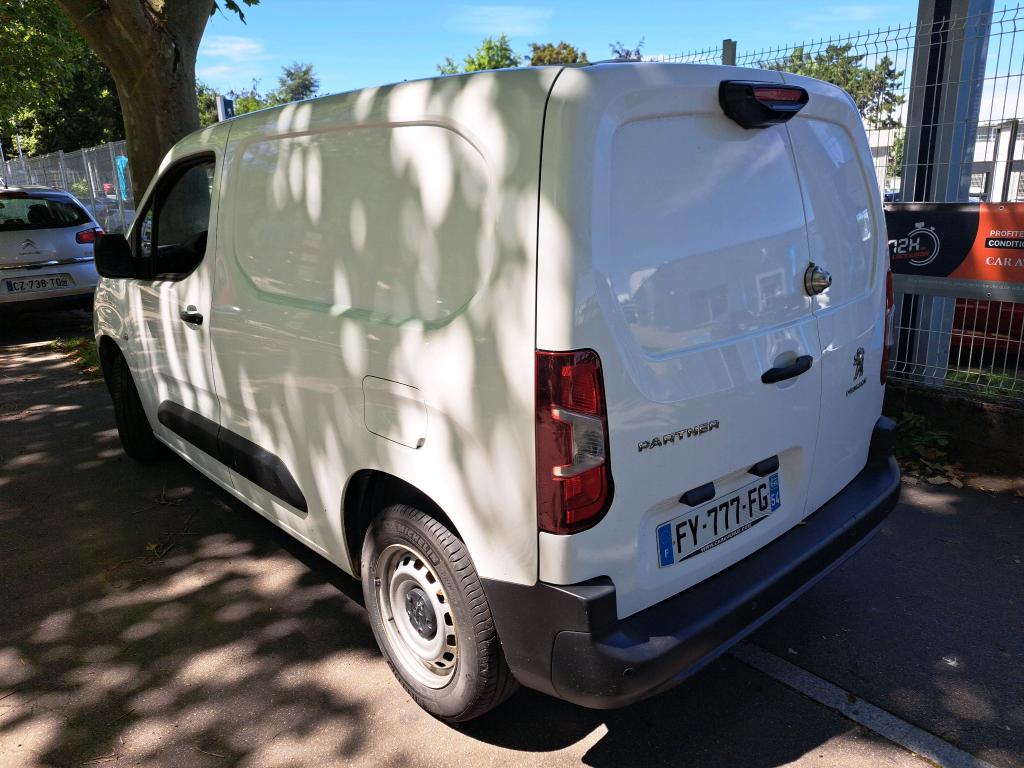 Peugeot PARTNER FOURGON STANDARD 650 KG BLUEHDI 100 S&S BVM5 ASPHALT 2021