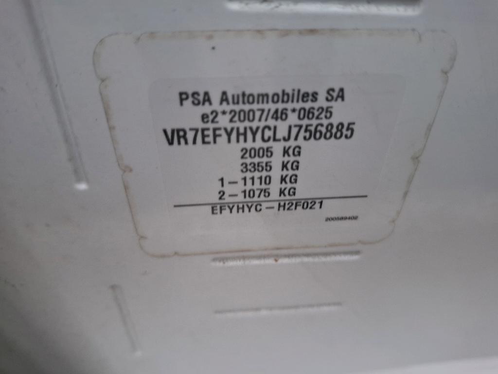 Citroen BERLINGO VAN M 650 BLUEHDI 100 S&S BVM5 CLUB 2020