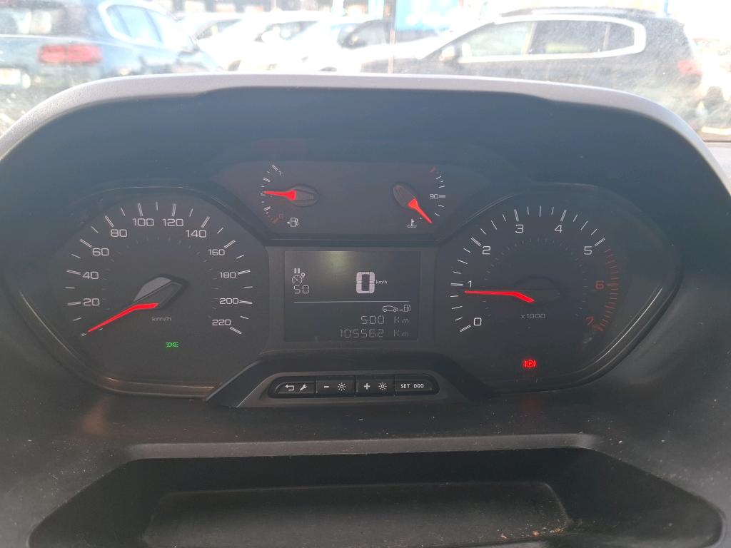 Peugeot PARTNER FOURGON STANDARD 650 KG BLUEHDI 100 S&S BVM5 PREMIUM 2020