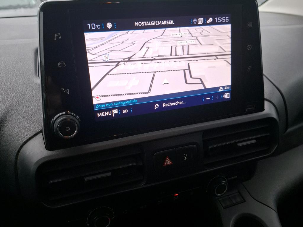 Peugeot PARTNER FOURGON STANDARD 650 KG BLUEHDI 100 S&S BVM6 ASPHALT 2022