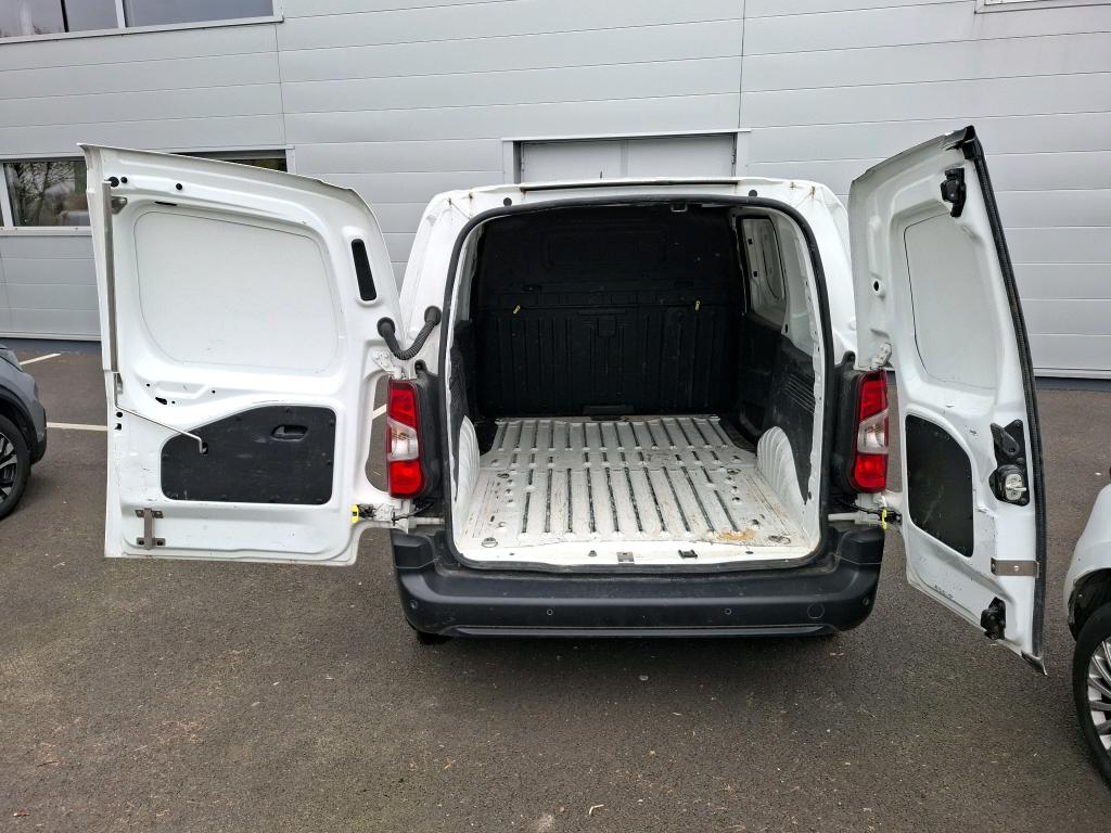 Peugeot PARTNER FOURGON STANDARD 650 KG BLUEHDI 100 S&S BVM5 ASPHALT 2021