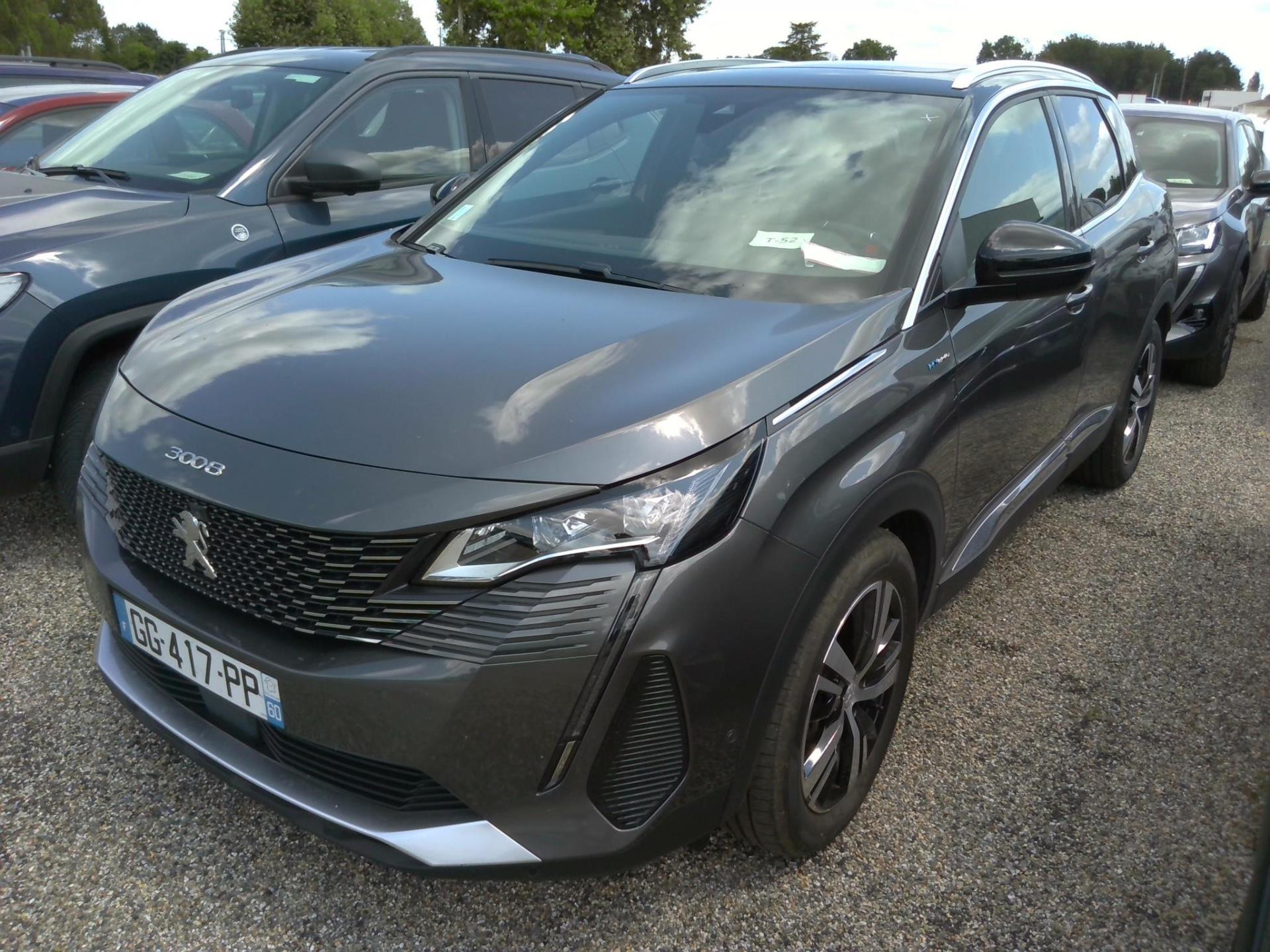 Peugeot 3008 Hybrid 225 e-EAT8 GT 2022