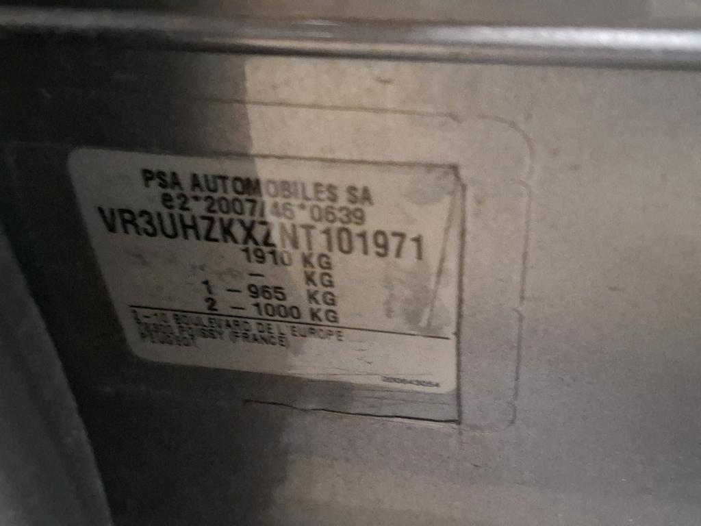 Peugeot 208 Electrique 50 kWh 136ch Allure 2022