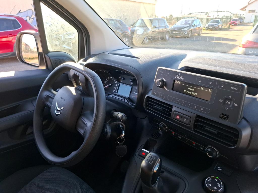 Citroen BERLINGO VAN M 650 BLUEHDI 100 S&S BVM5 CLUB 2019