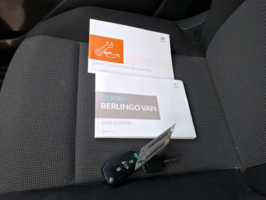 Citroen BERLINGO VAN M 650 BLUEHDI 100 S&S CLUB 2019