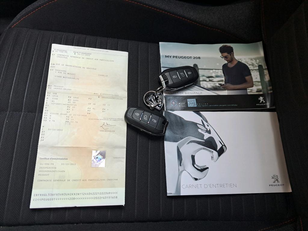 Peugeot 208 Electrique 50 kWh 136ch Active 2022