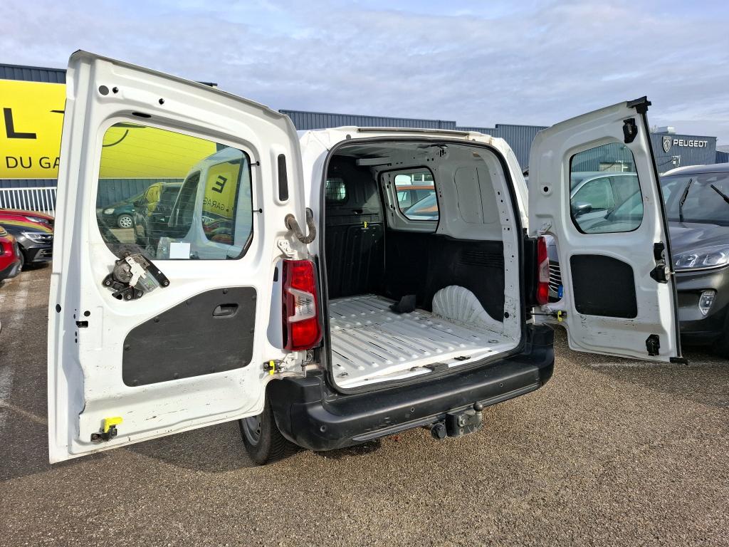 Peugeot PARTNER FOURGON STANDARD 650 KG BLUEHDI 100 S&S BVM5 PREMIUM 2020