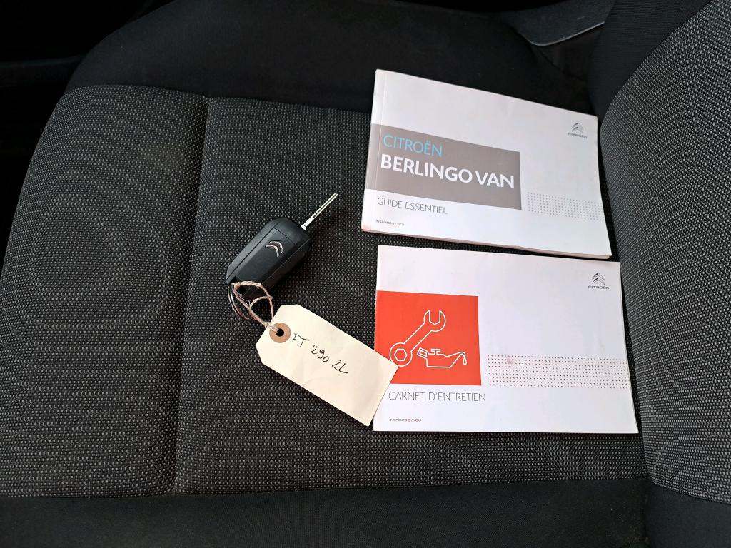 Citroen BERLINGO VAN M 650 BLUEHDI 100 S&S CLUB 2019