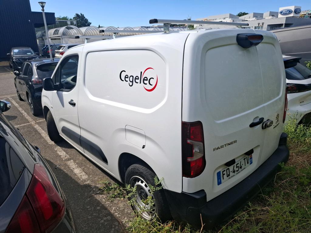 Peugeot PARTNER FOURGON STANDARD 650 KG BLUEHDI 100 S&S BVM5 ASPHALT 2020