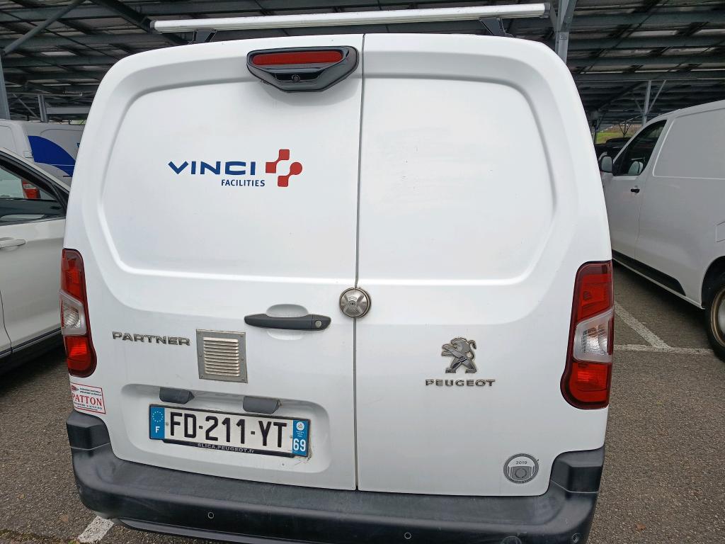 Peugeot PARTNER FOURGON STANDARD 1000 KG BLUEHDI 100 S&S BVM5 ASPHALT 2019