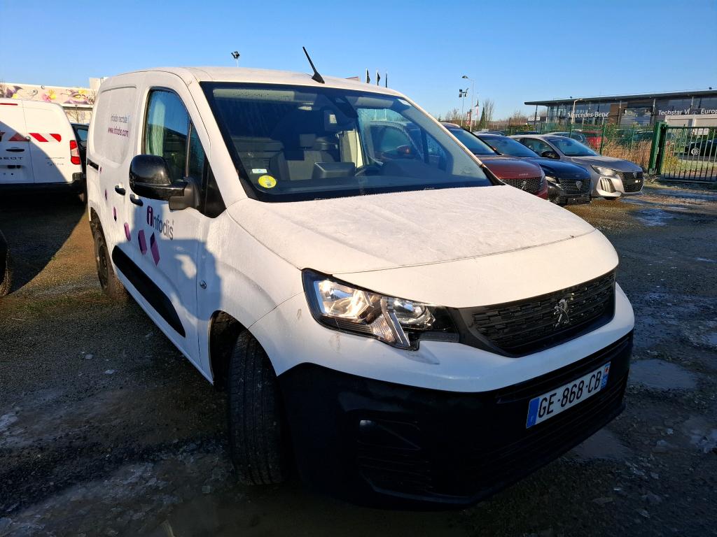 Peugeot PARTNER FOURGON STANDARD 650 KG BLUEHDI 100 S&S BVM6 ASPHALT 2022