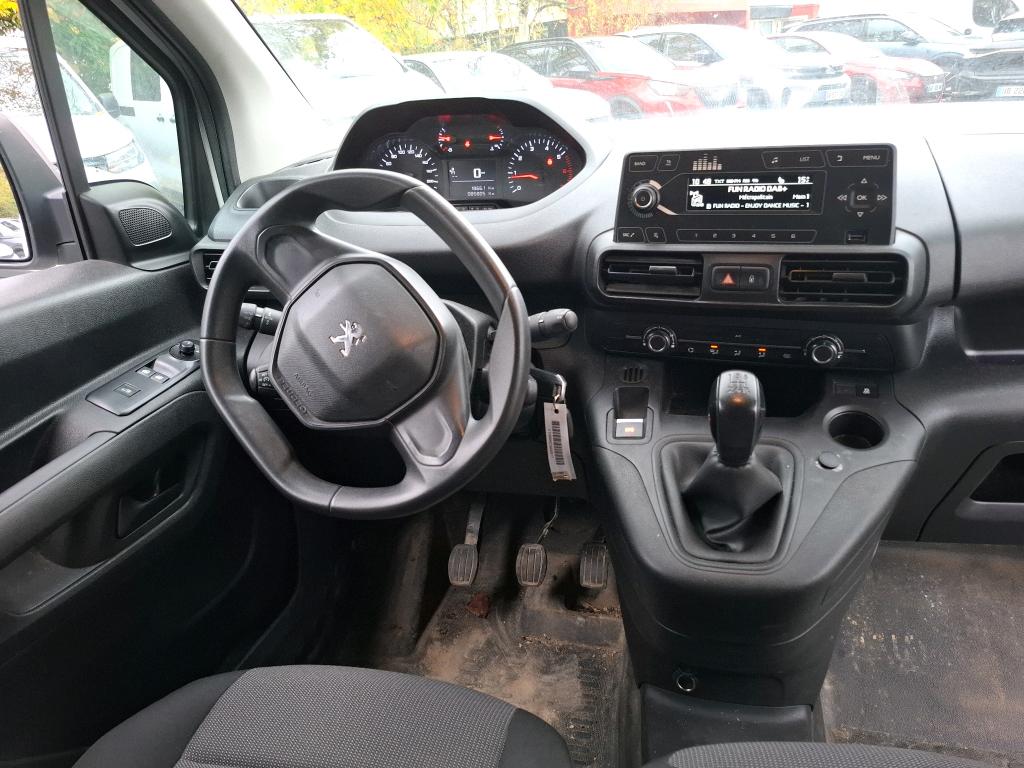 Peugeot PARTNER FOURGON STANDARD 650 KG BLUEHDI 100 S&S BVM5 PREMIUM 2021