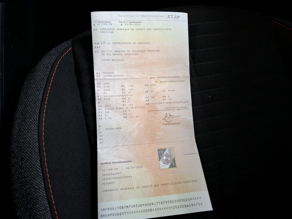 Peugeot 2008 BlueHDi 110 S&S BVM6 Active Pack 2022