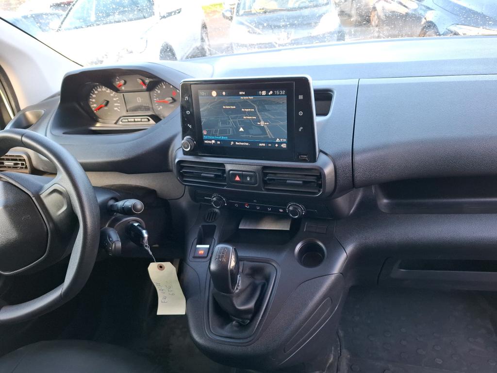 Peugeot PARTNER FOURGON STANDARD 650 KG BLUEHDI 100 S&S BVM5 PREMIUM 2021