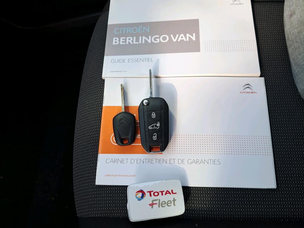 Citroen BERLINGO VAN M 650 BLUEHDI 100 S&S CLUB 2019