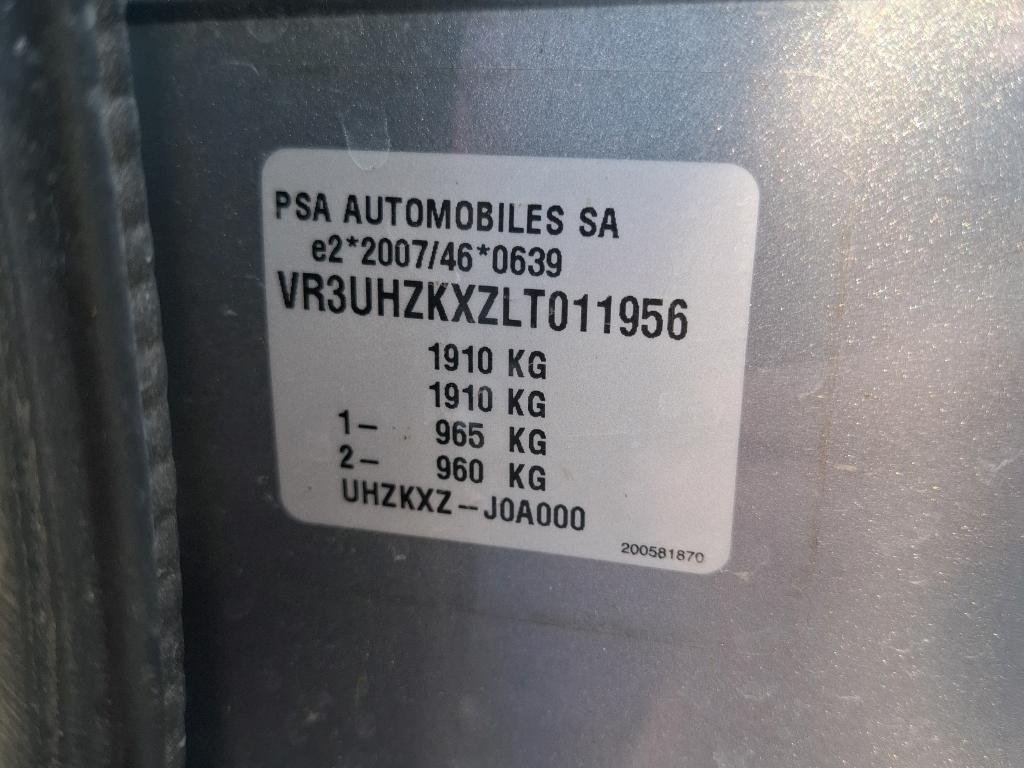 Peugeot 208 Electrique 50 kWh 136ch Active 2020