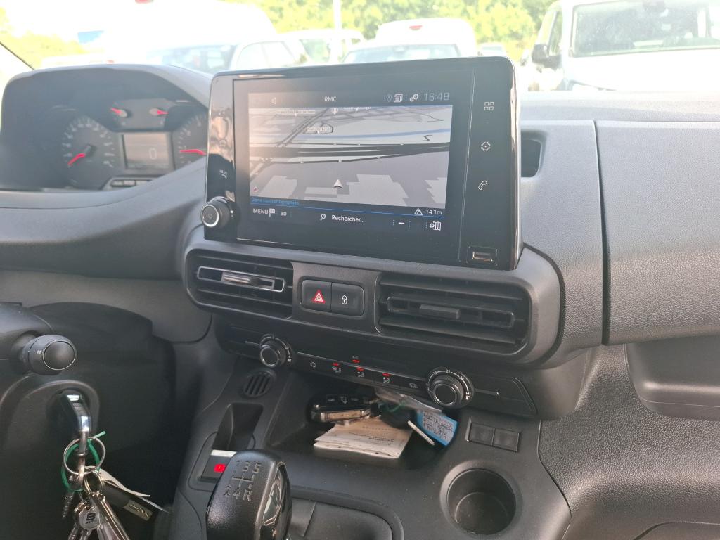 Peugeot PARTNER FOURGON STANDARD 650 KG BLUEHDI 100 S&S BVM5 ASPHALT 2020