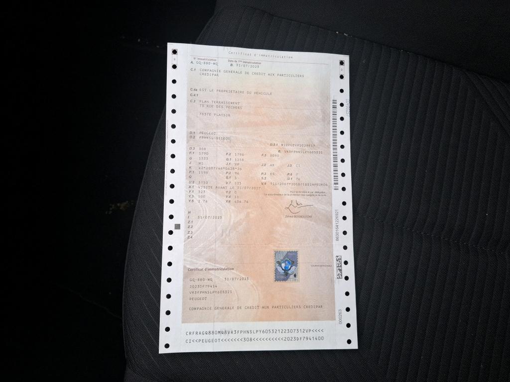 Peugeot 308 PureTech 130ch S&S BVM6 Active Pack 2023