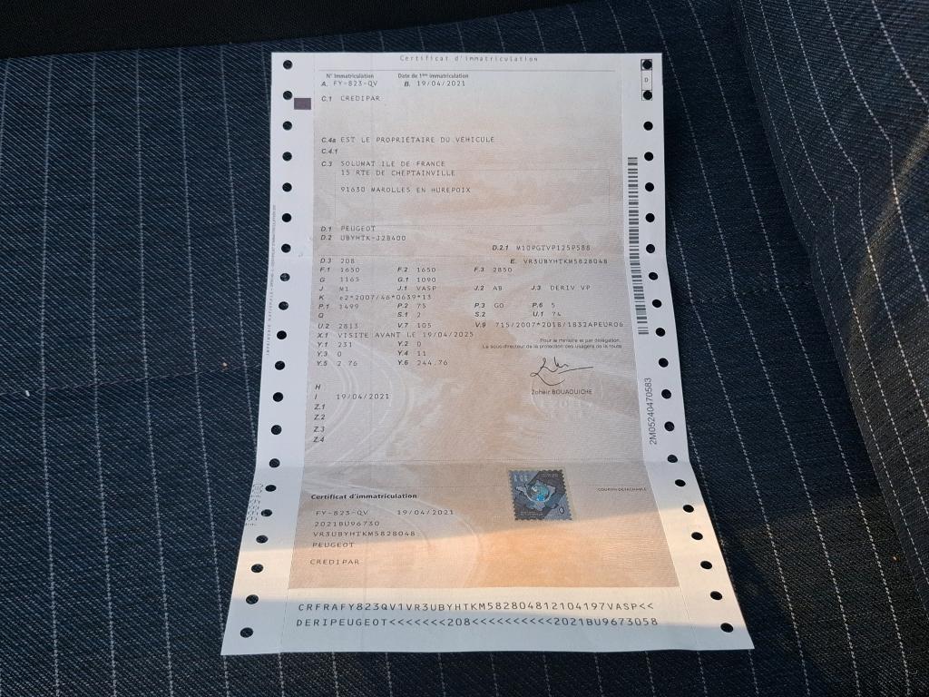 Peugeot 208 BLUEHDI 100 S&S BVM6 PREMIUM PACK 2021